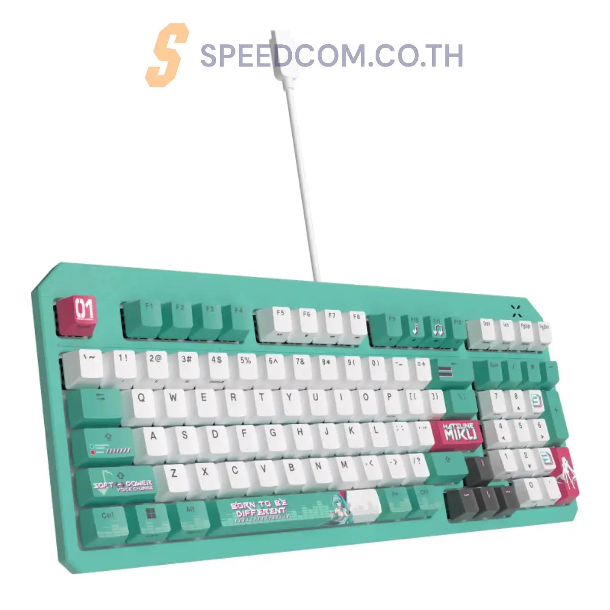 คีย์บอร์ด Asus TUF Gaming K3 Gen II Hatsune Miku Edition - SpeedCom