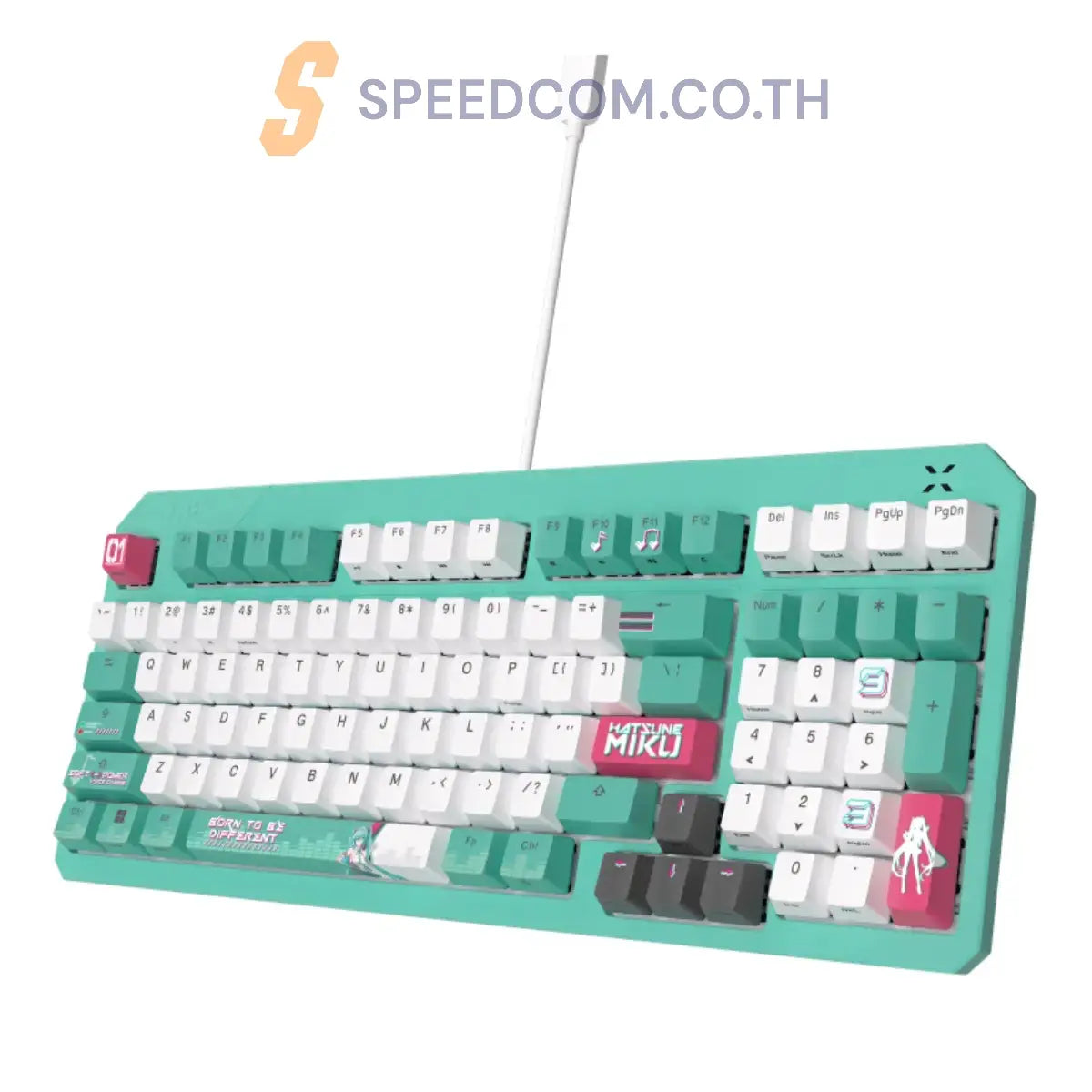 คีย์บอร์ด Asus TUF Gaming K3 Gen II Hatsune Miku Edition - SpeedCom