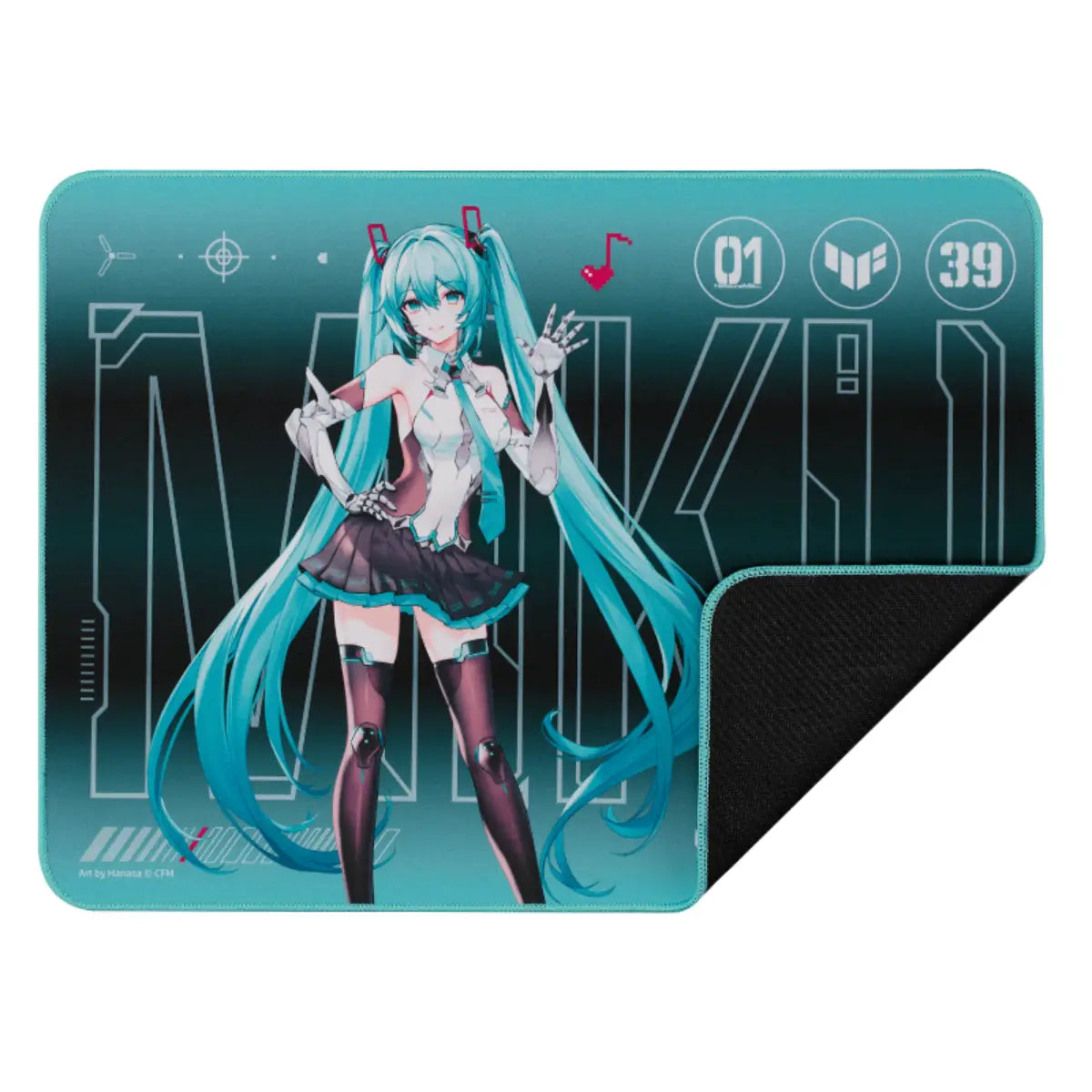 แผ่นรองเมาส์ Asus TUF Gaming P1 Hatsune Miku Edition - SpeedCom
