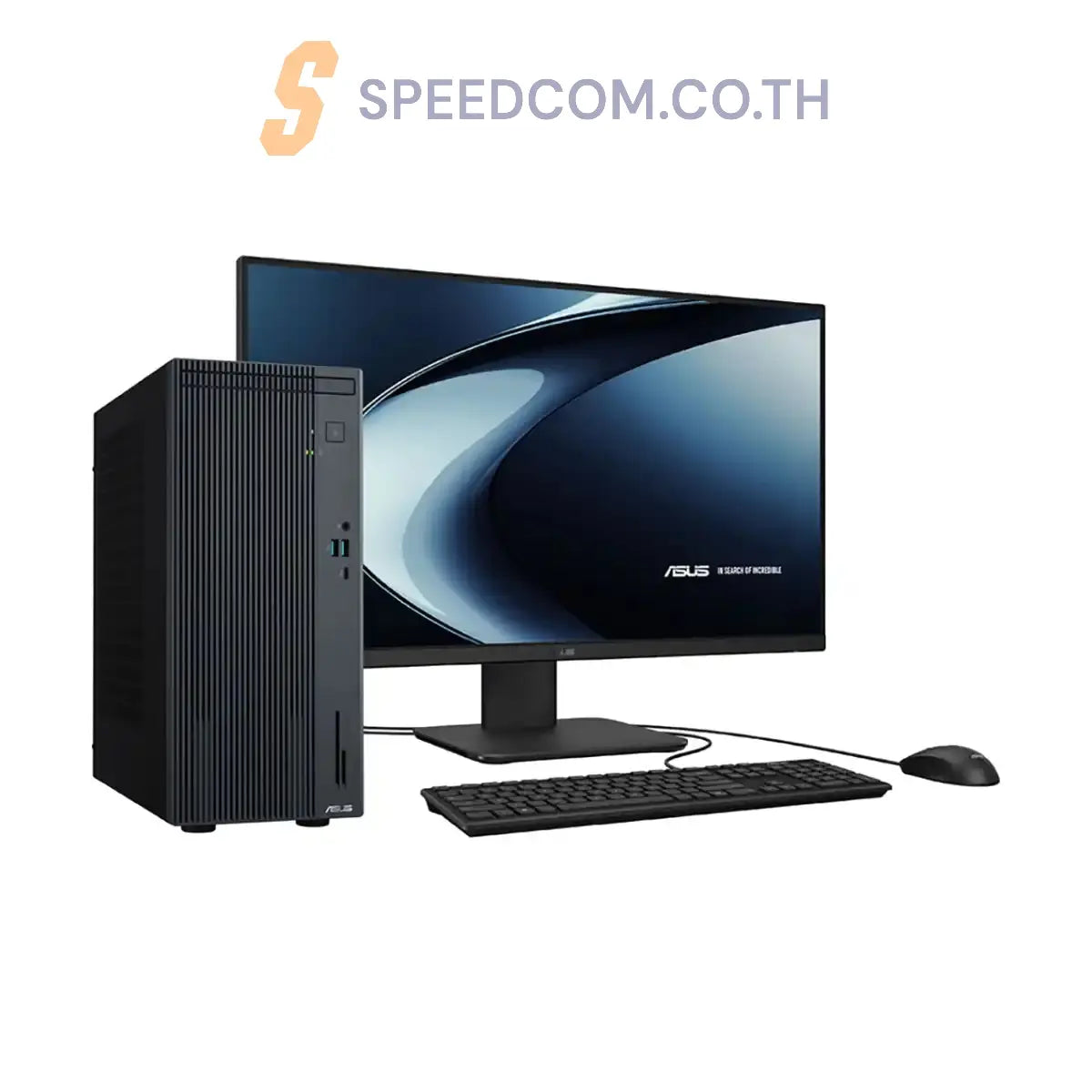 คอมพิวเตอร์ตั้งโต๊ะ Asus V500 Mini Tower V500MV-13420H075WA i5 Gen13 สีเทา