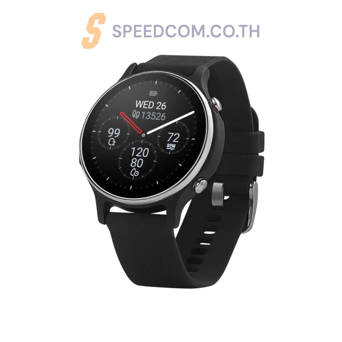นาฬิกาสมาร์ทวอทช์ Asus VivoWatch 6 (HC-D06) 1.39" สีดำ - SpeedCom