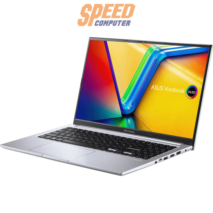 โน๊ตบุ๊ค Asus Vivobook 15 OLED X1505ZA-OLED542WS i5 Gen12 สีเงิน (Transparent Silver) - SpeedCom