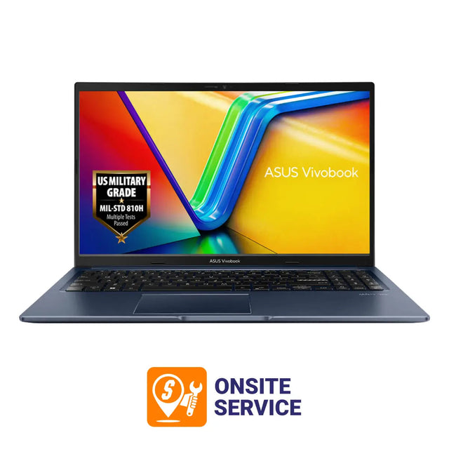 โน๊ตบุ๊ค Asus Vivobook 15 X1502VA-BQ590WA i5 Gen13 สีน้ำเงิน (Quiet Blue)
