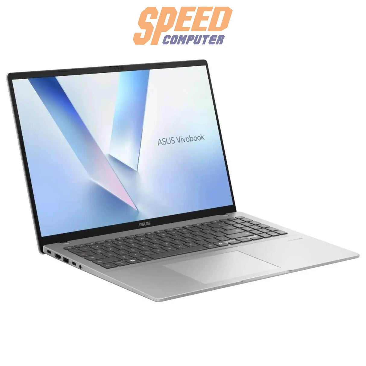โน๊ตบุ๊ค Asus Vivobook 16 รุ่น M1607KA-MB754WA พร้อมชิป AMD Ryzen AI 7 350 สีเงิน Silver