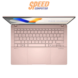 โน๊ตบุ๊ค Asus Vivobook S14 D5406KA - ROSE792WA Ryzen AI 7 สีชมพู่ (Rose Gold) - SpeedCom
