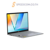 โน๊ตบุ๊ค Asus Vivobook S14 S3407QA-OLED053WA Snapdragon X สีเงิน(Cool silver)