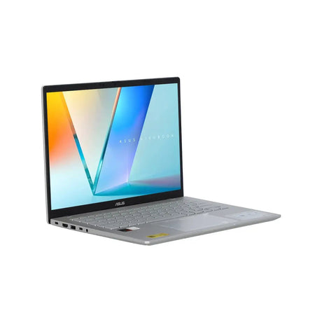 โน๊ตบุ๊ค Asus Vivobook S14 S3407QA-OLED053WA Snapdragon X สีเงิน(Cool silver)