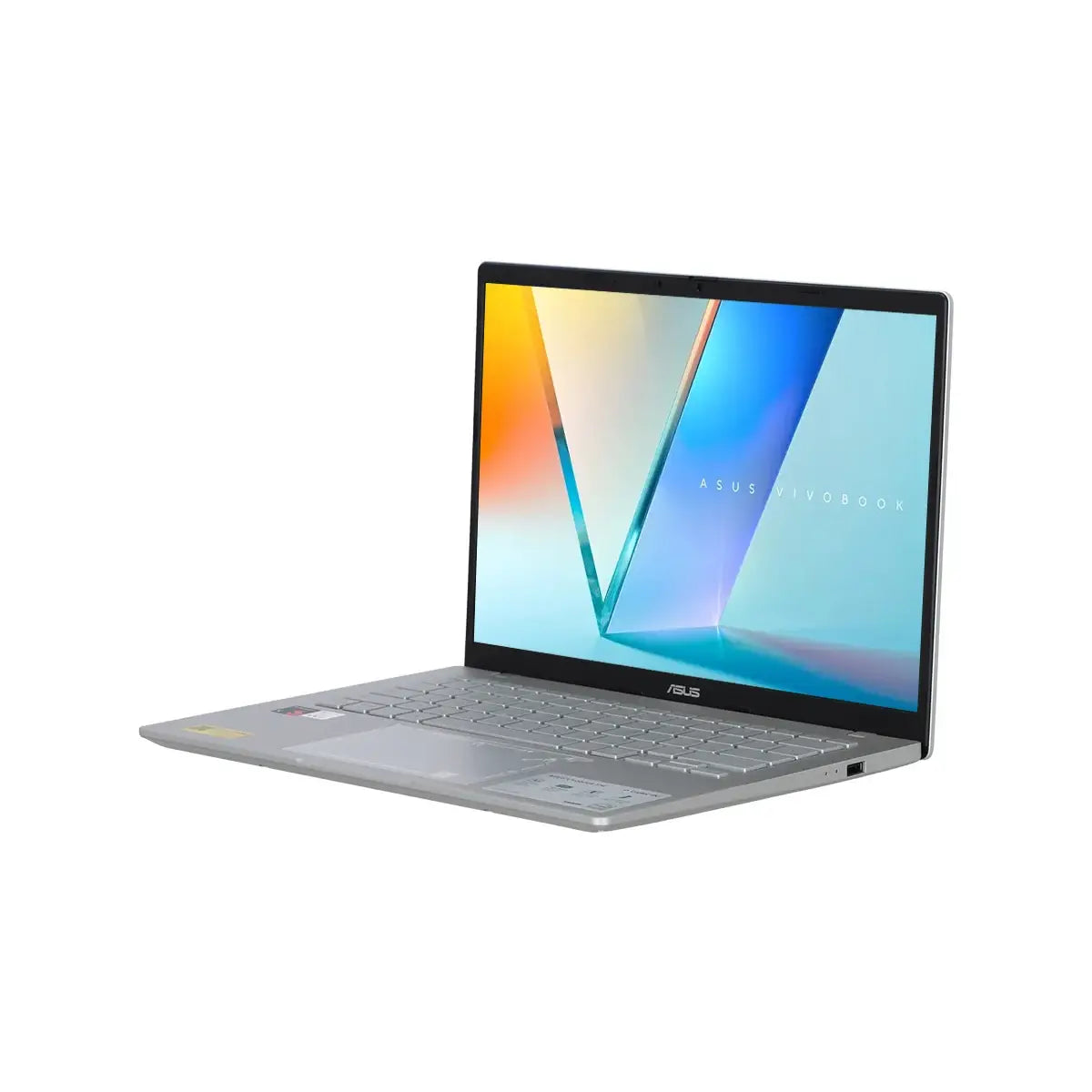 โน๊ตบุ๊ค Asus Vivobook S14 S3407QA-OLED053WA Snapdragon X สีเงิน(Cool silver)