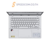 โน๊ตบุ๊ค Asus Vivobook S14 S3407QA-OLED053WA Snapdragon X สีเงิน(Cool silver)
