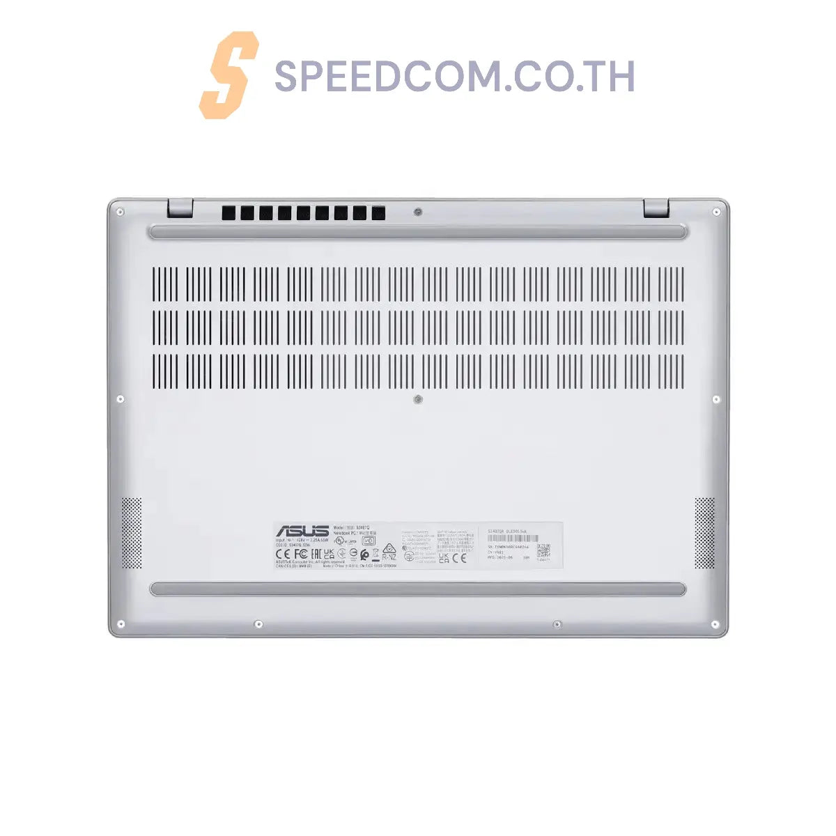 โน๊ตบุ๊ค Asus Vivobook S14 S3407QA-OLED053WA Snapdragon X สีเงิน(Cool silver)