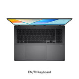 โน๊ตบุ๊ค Asus Vivobook S16 D3607HA-OLED571WA Ryzen 5 220 สีเทาSpeedCom