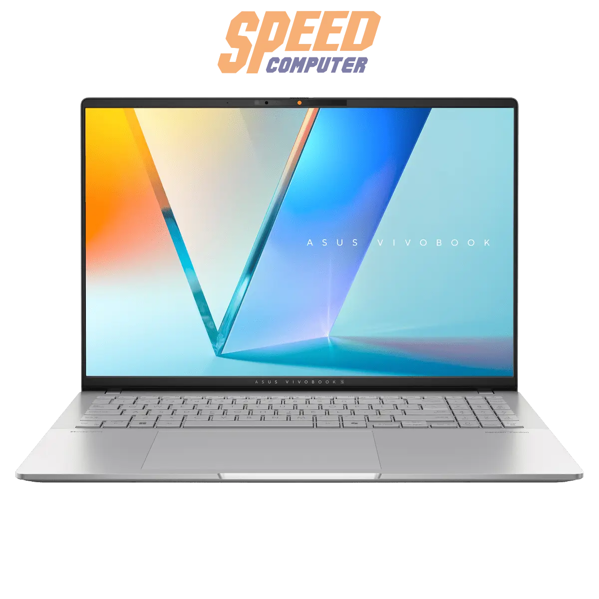 โน๊ตบุ๊ค Asus Vivobook S16 D5606KA - RI782WA Ryzen AI 7 สีเงิน (Cool Silver) - SpeedCom