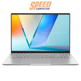 โน๊ตบุ๊ค Asus Vivobook S16 D5606KA - RI782WA Ryzen AI 7 สีเงิน (Cool Silver) - SpeedCom