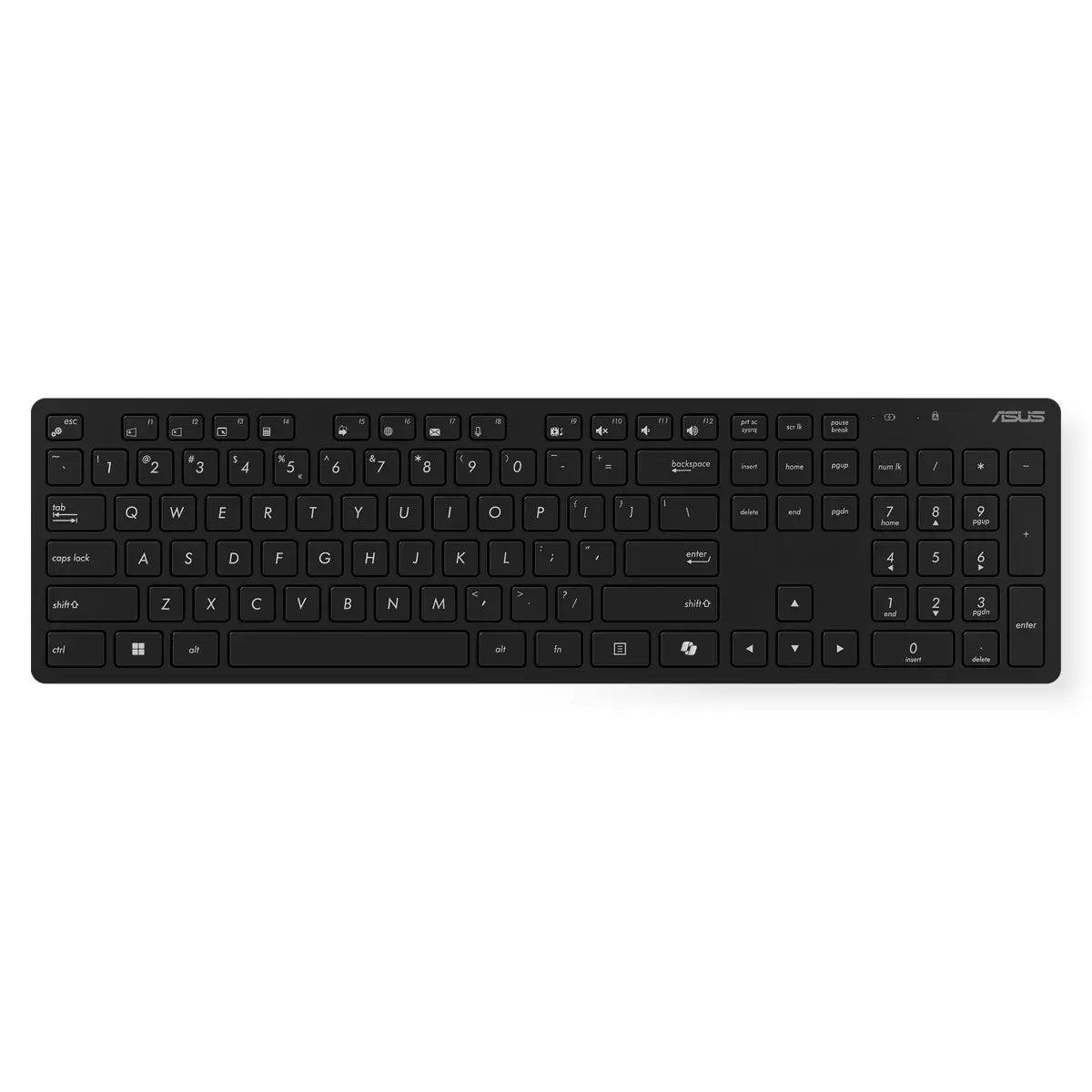 คีย์บอร์ดและเมาส์ไร้สาย Asus W5000 Wireless Keyboard and Mouse Set - SpeedCom
