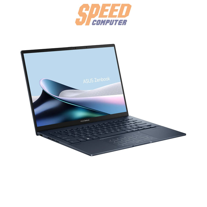 โน๊ตบุ๊ค Asus ZENBOOK 14 OLED UX3405MA-PP989WF Ultra 9 185H สีน้ำเงิน (Ponder Blue) - SpeedCom