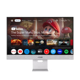 สมาร์ทมอนิเตอร์ Asus ZenScreen Smart MS27UC 27.0" IPS 60Hz สีขาว - SpeedCom