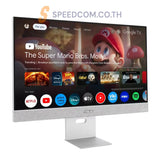 สมาร์ทมอนิเตอร์ Asus ZenScreen Smart MS27UC 27.0" IPS 60Hz สีขาว - SpeedCom