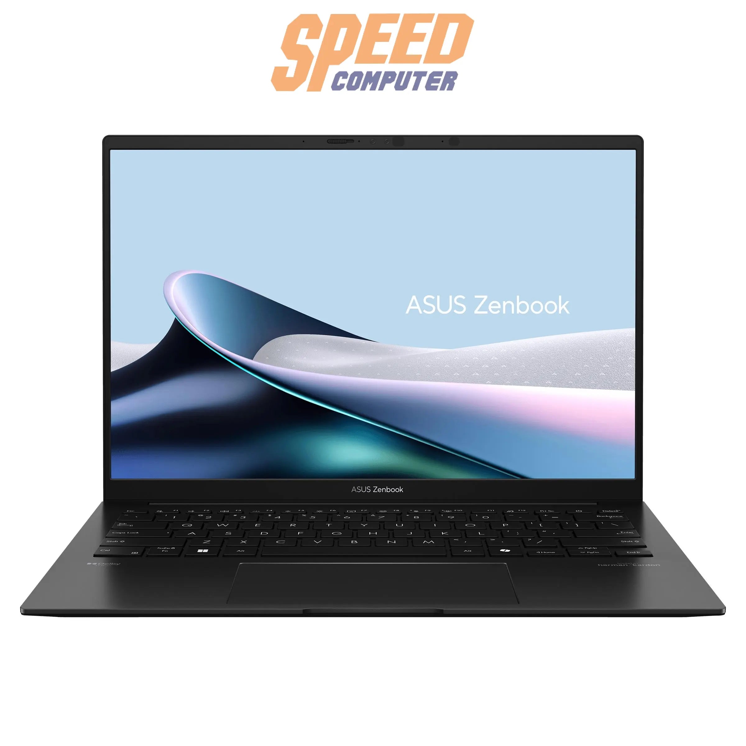 โน๊ตบุ๊ค Asus Zenbook 14 OLED UM3406HA-PP757WF Ryzen 7 สีดำ (Jade Black) - SpeedCom