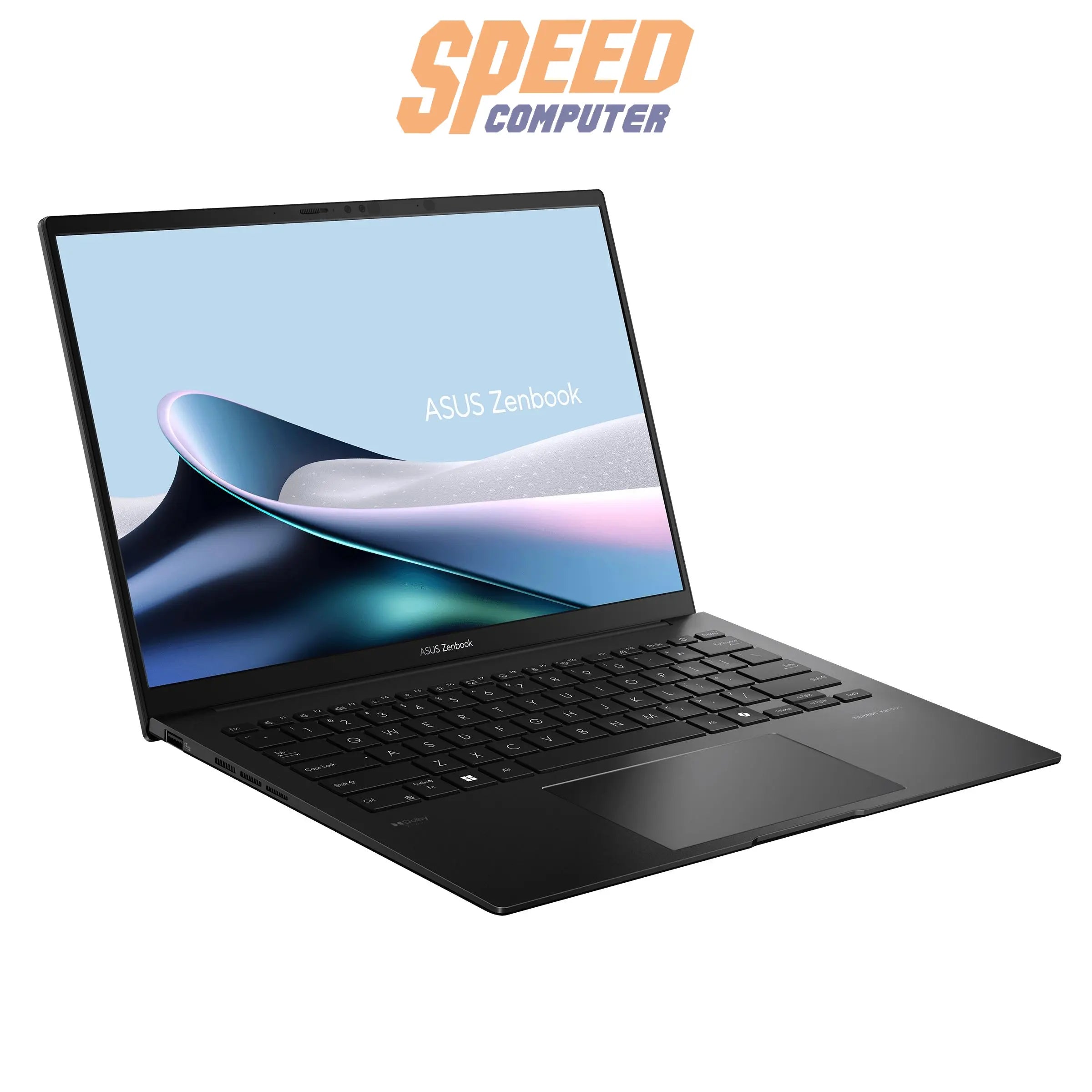 โน๊ตบุ๊ค Asus Zenbook 14 OLED UM3406HA-PP757WF Ryzen 7 สีดำ (Jade Black) - SpeedCom