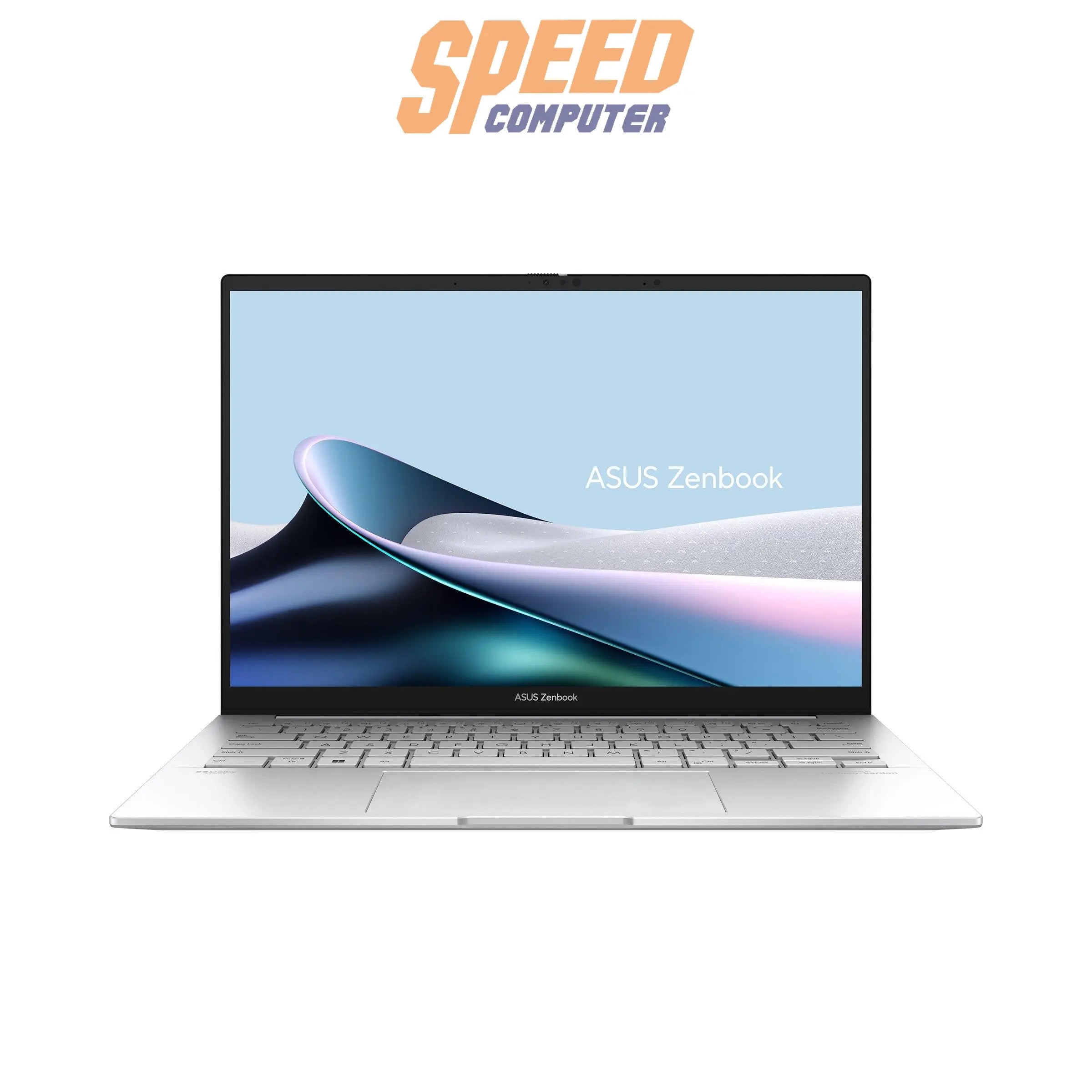 โน๊ตบุ๊ค Asus Zenbook 14 OLED UX3405MA-PP533WF Ultra 5 125H สีเงิน (Foggy Silver) - SpeedCom