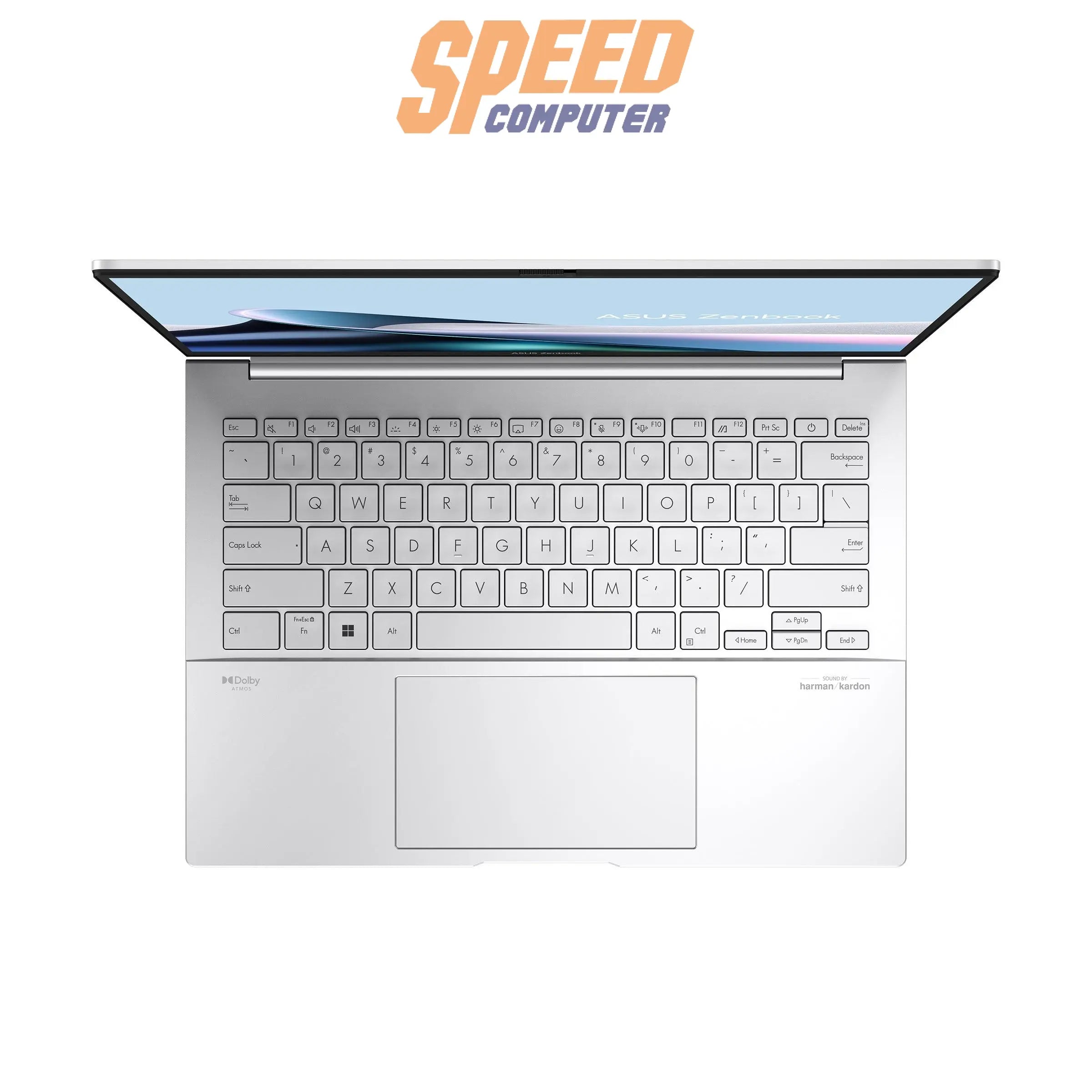 โน๊ตบุ๊ค Asus Zenbook 14 OLED UX3405MA-PP533WF Ultra 5 125H สีเงิน (Foggy Silver) - SpeedCom