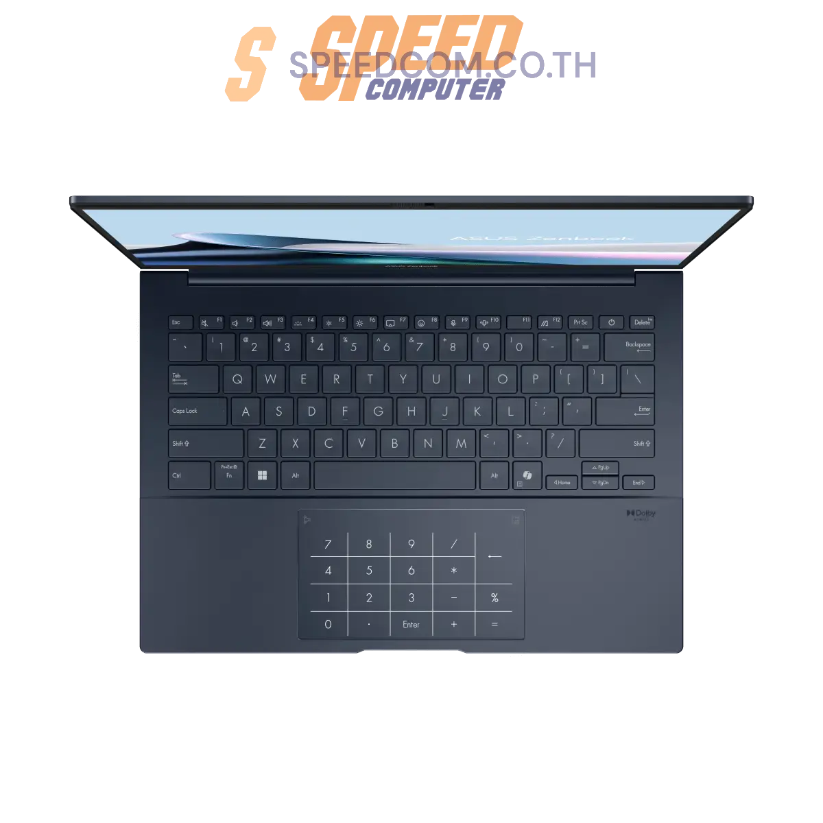โน๊ตบุ๊ค Asus Zenbook 14 UX3405CA - PP979WA Ultra 9 สีฟ้า (Ponder Blue) - SpeedCom