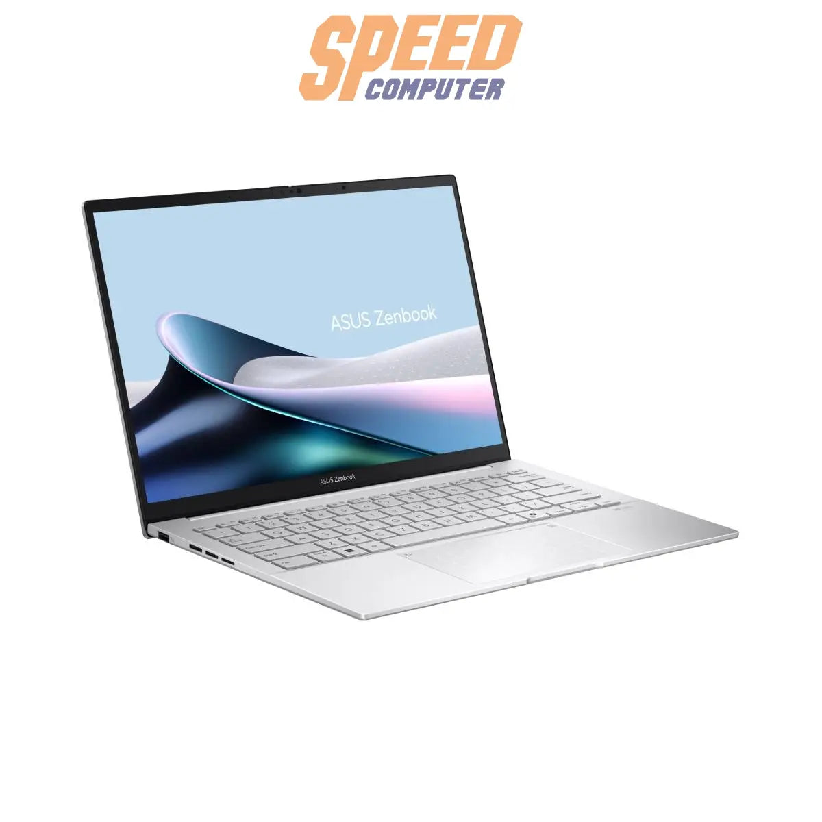 โน๊ตบุ๊ค Asus Zenbook 14 UX3405CA - PZ583WA Ultra 5 สีเงิน (Foggy Silver) - SpeedCom