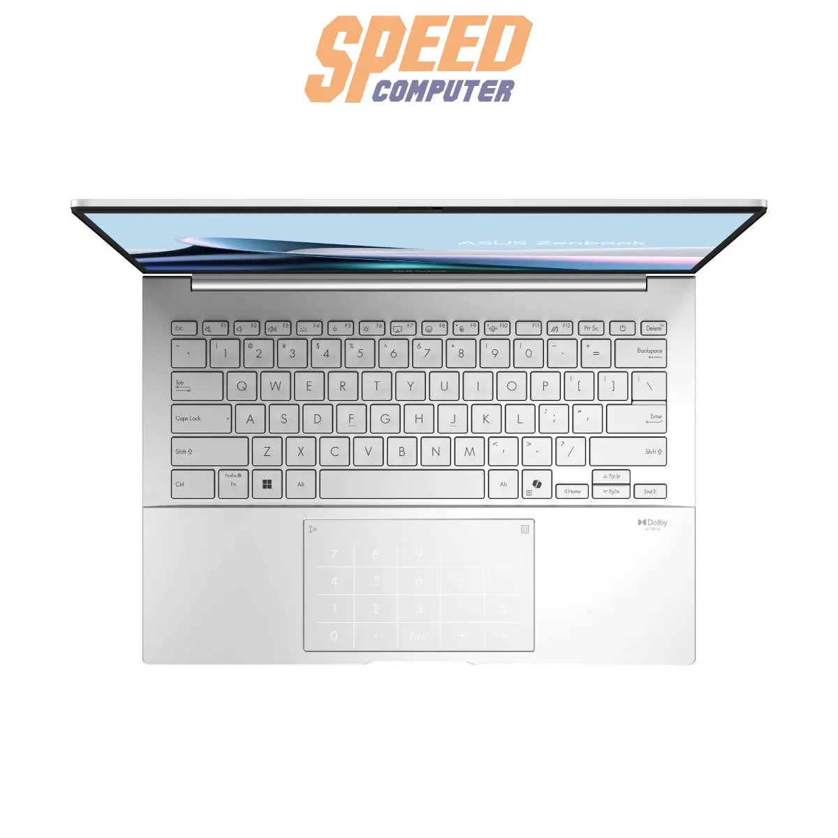 โน๊ตบุ๊ค Asus Zenbook 14 UX3405CA - PZ583WA Ultra 5 สีเงิน (Foggy Silver) - SpeedCom