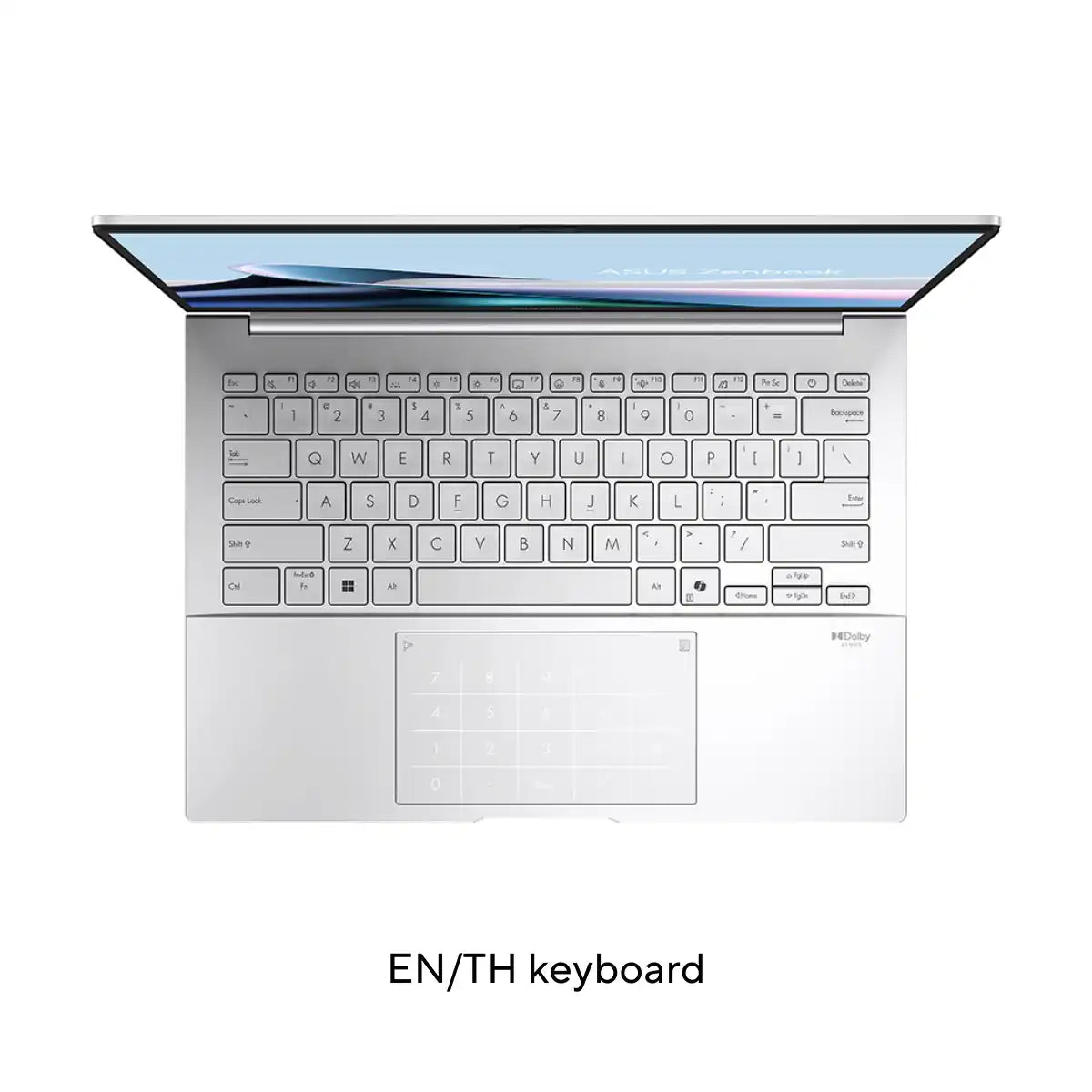 โน๊ตบุ๊ค Asus Zenbook 14 UX3405CA-SILVER765WA Ultra 7 สีเงิน (Foggy Silver)SpeedCom