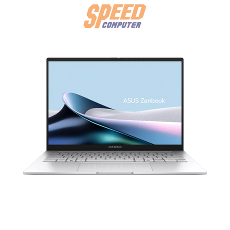 โน๊ตบุ๊ค Asus Zenbook 14 UX3405CA - SILVER971WA Ultra 9 สีเงิน (Foggy Silver) - SpeedCom