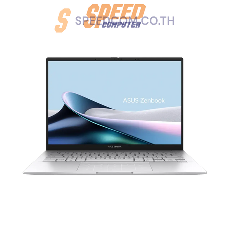 โน๊ตบุ๊ค Asus Zenbook 14 UX3405CA - SILVER971WA Ultra 9 สีเงิน (Foggy Silver) - SpeedCom