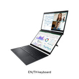 โน๊ตบุ๊ค Asus Zenbook DUO UX8406CA-QL785WA Ultra 7 สีเทา (Inkwell Gray) - SpeedCom