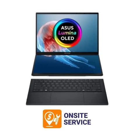 โน๊ตบุ๊ค Asus Zenbook DUO UX8406CA-QL785WA Ultra 7 สีเทา (Inkwell Gray)SpeedCom