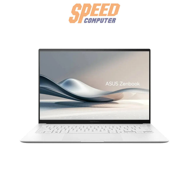 โน๊ตบุ๊ค Asus Zenbook S 14 OLED UX5406SA - PV777WA Ultra 7 สีขาว (Scandinavian White) - SpeedCom