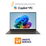 โน๊ตบุ๊ค Asus Zenbook S16 UM5606GA-SR927WA Ryzen AI 9 สีเทา (Zumaia Gray)SpeedCom