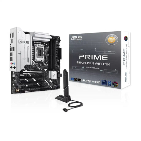 เมนบอร์ด Asus Prime Z890M PLUS WIFI CSM DDR5 LGA 1851 Micro ATX