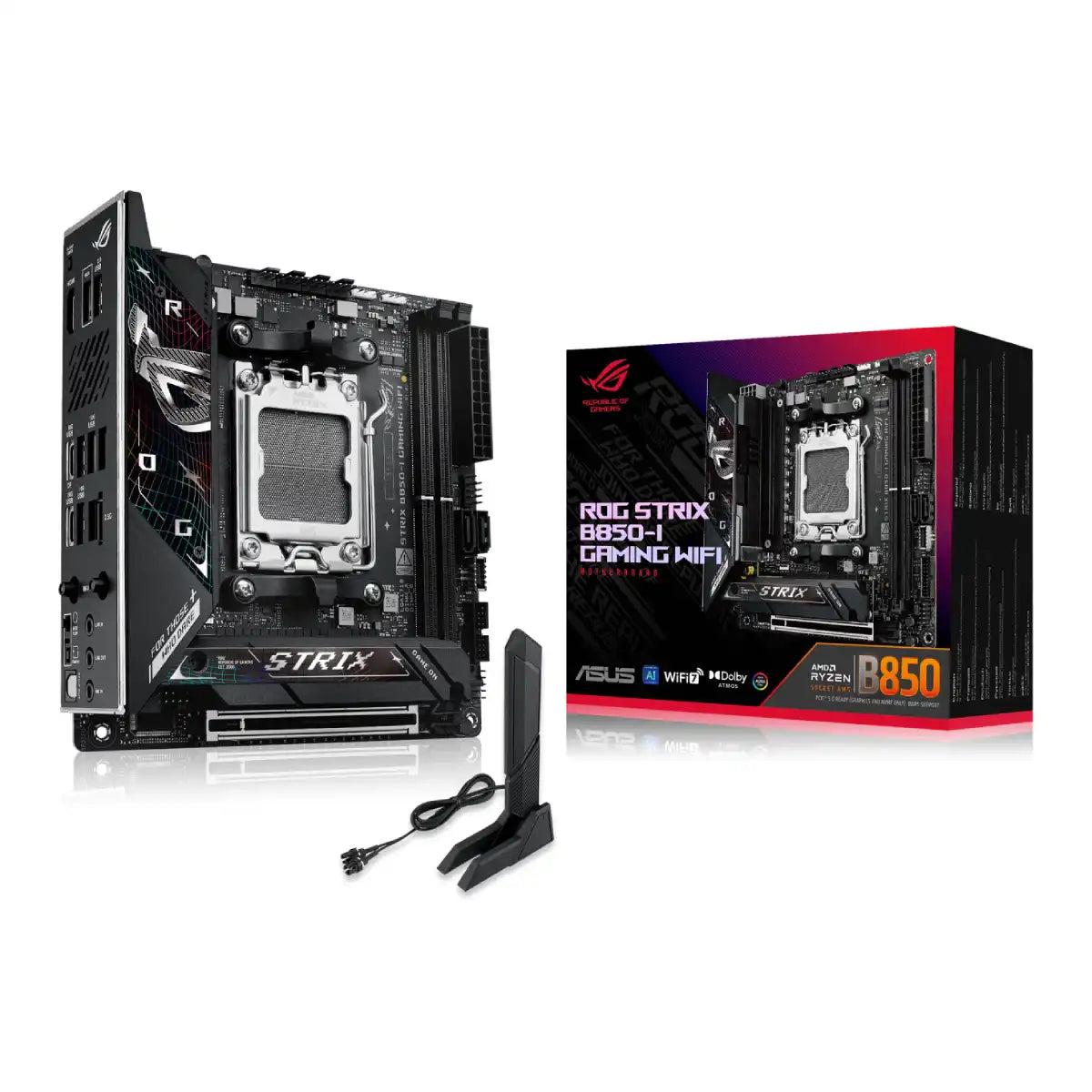 เมนบอร์ด Asus ROG STRIX B850-I GAMING WIFI AM5SpeedCom