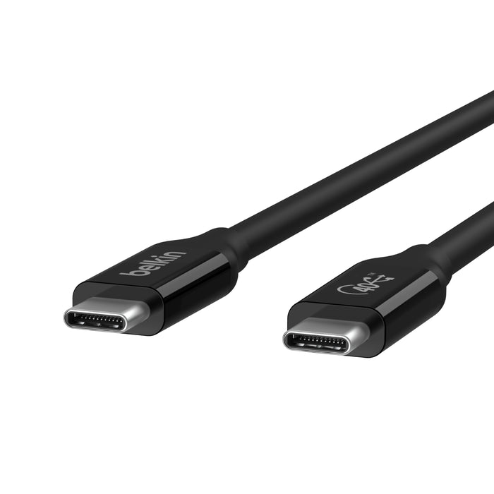 สายชาร์จ Belkin USB-C 4.0 100W + 40Gbps (INZ001BT0.8MBK)