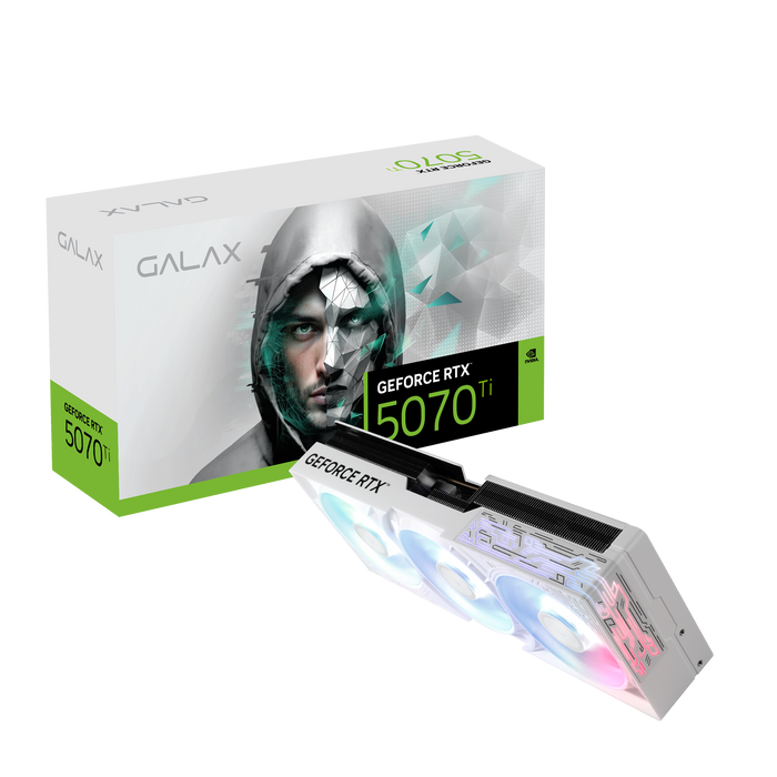 การ์ดจอ GALAX VGA CARD GEFORCE RTX 5070 Ti 1-Click OC 16GB GDDR7