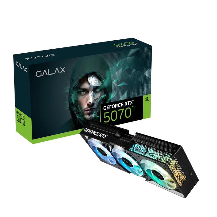 การ์ดจอ GALAX VGA CARD GEFORCE RTX 5070 Ti 1-Click OC 16GB GDDR7