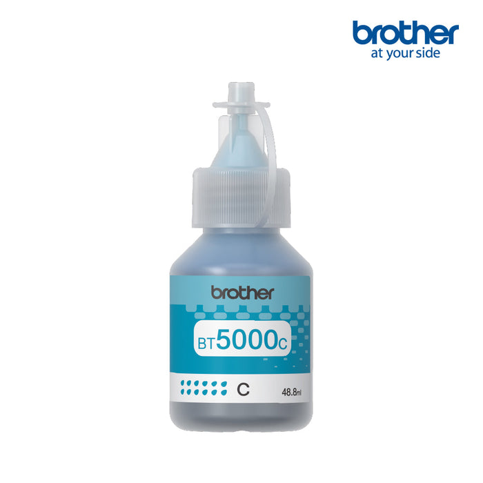 หมึกเครื่องปริ้นเตอร์ Brother Ink BT-5000C สีฟ้า