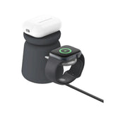 แท่นชาร์จไร้สาย Belkin 2-in-1 Wireless Charging Dock with MagSafe 15W - SpeedCom