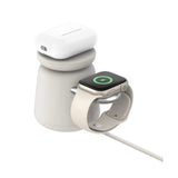 แท่นชาร์จไร้สาย Belkin 2-in-1 Wireless Charging Dock with MagSafe 15W - SpeedCom