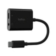 อุปกรณ์แปลงสัญญาณ Belkin 3.5mm Audio + USB-C 60W Charge Adapter - SpeedCom