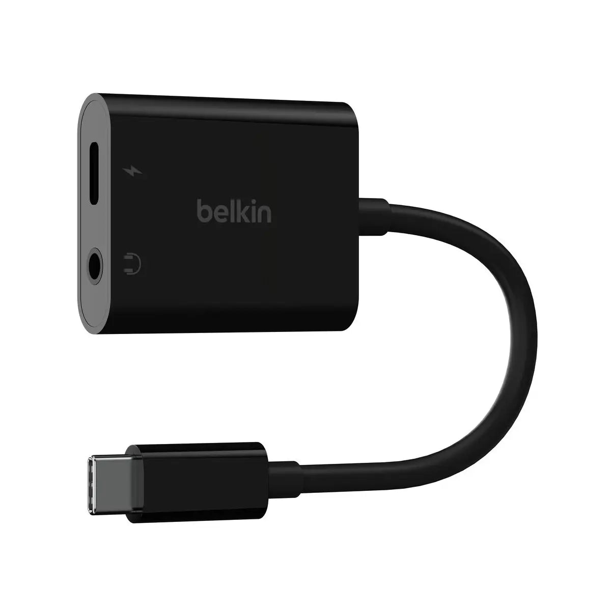 อุปกรณ์แปลงสัญญาณ Belkin 3.5mm Audio + USB-C 60W Charge Adapter - SpeedCom