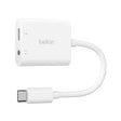 อุปกรณ์แปลงสัญญาณ Belkin 3.5mm Audio + USB-C 60W Charge Adapter - SpeedCom