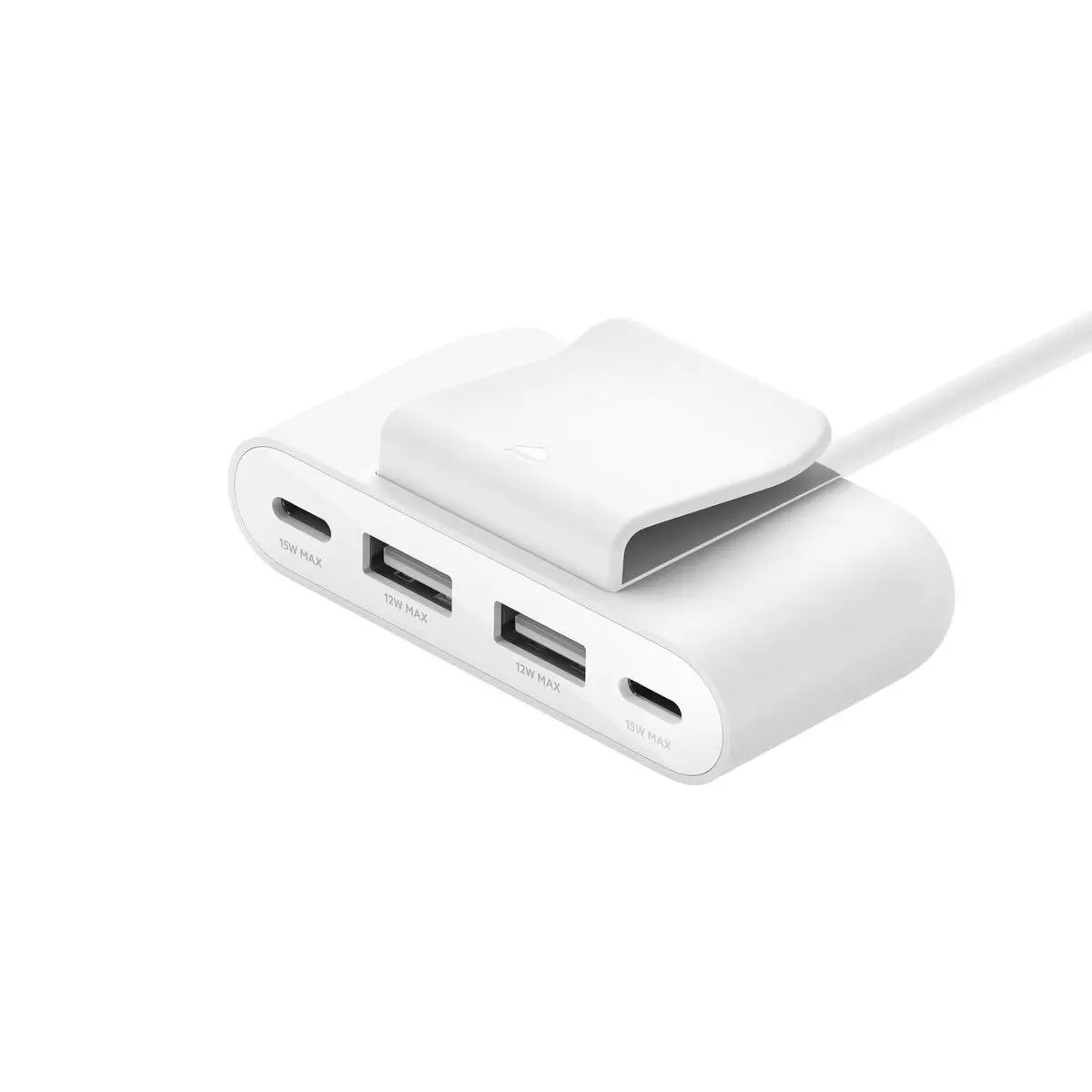 อุปกรณ์แปลงสัญญาณ Belkin 4-Port USB Power Extender  (BUZ001bt2MWHB7) - SpeedCom