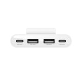 อุปกรณ์แปลงสัญญาณ Belkin 4-Port USB Power Extender  (BUZ001bt2MWHB7) - SpeedCom