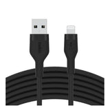 สายชาร์จ Belkin BoostCharge Flex DuraSoft USB-A Cable to Lightning 1m - SpeedCom