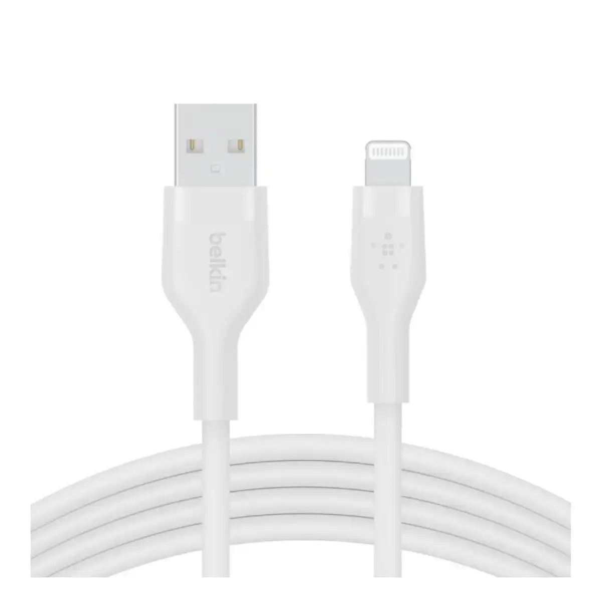 สายชาร์จ Belkin BoostCharge Flex DuraSoft USB-A Cable to Lightning 1m - SpeedCom